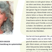 Sehtraining: Das Sehen unserer Kinder